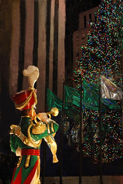 Toy soldier flags  tree